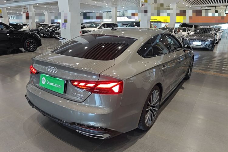 Used Audi A5 2024 Sportback 40 TFSI quattro Luxury Dynamic Model Rear Right 45 Deg