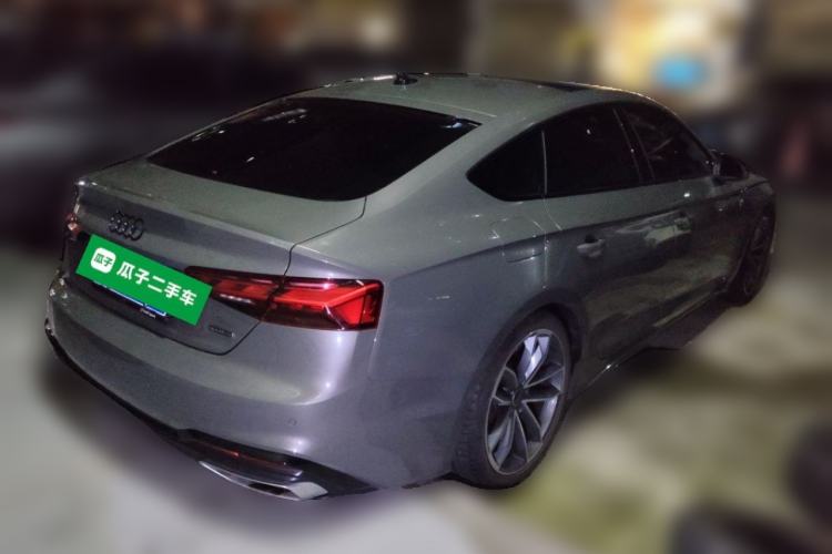 Used Audi A5 2024 Sportback 40 TFSI quattro Luxury Dynamic Model Rear Right 45 Deg