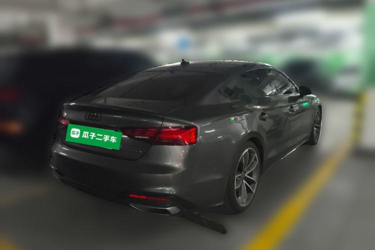 Used Audi A5 2024 Sportback 40 TFSI quattro Luxury Dynamic Model Rear Right 45 Deg