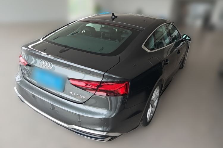 Used Audi A5 2024 Sportback 40 TFSI Fashionable and Dynamic Model Rear Right 45 Deg