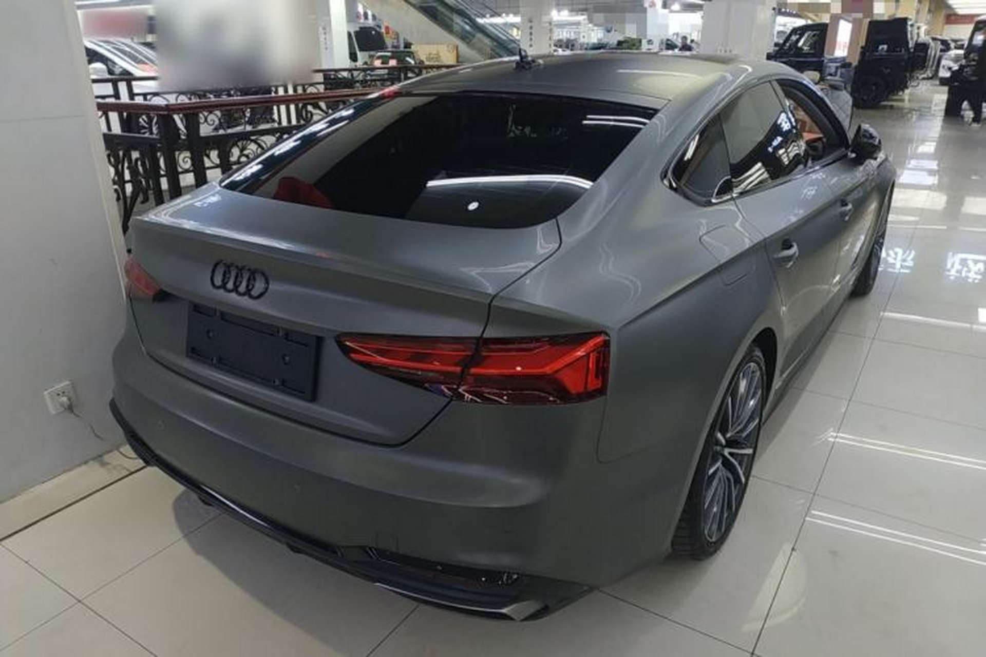 Used Audi A5 2024 Sportback 40 TFSI quattro Luxury Dynamic Model Rear Right 45 Deg
