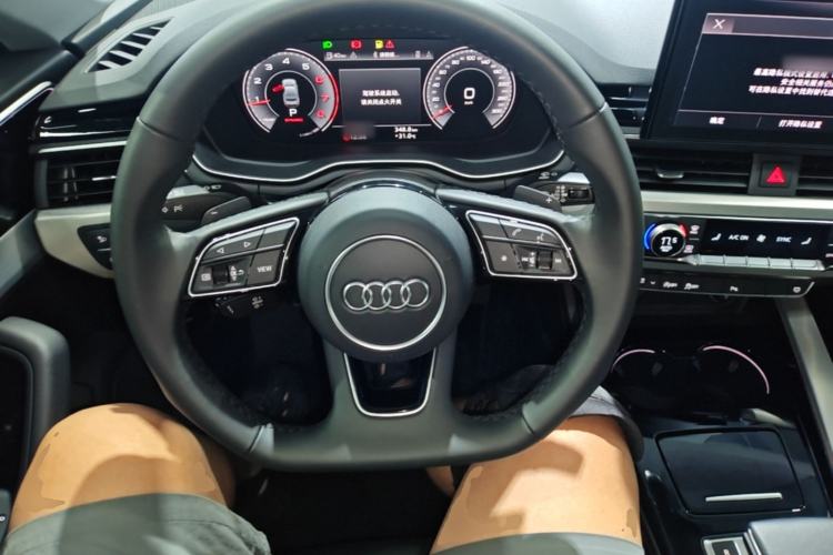 Used Audi A5 2024 Coupe 40 TFSI Fashion Dynamic Model Steering Wheel