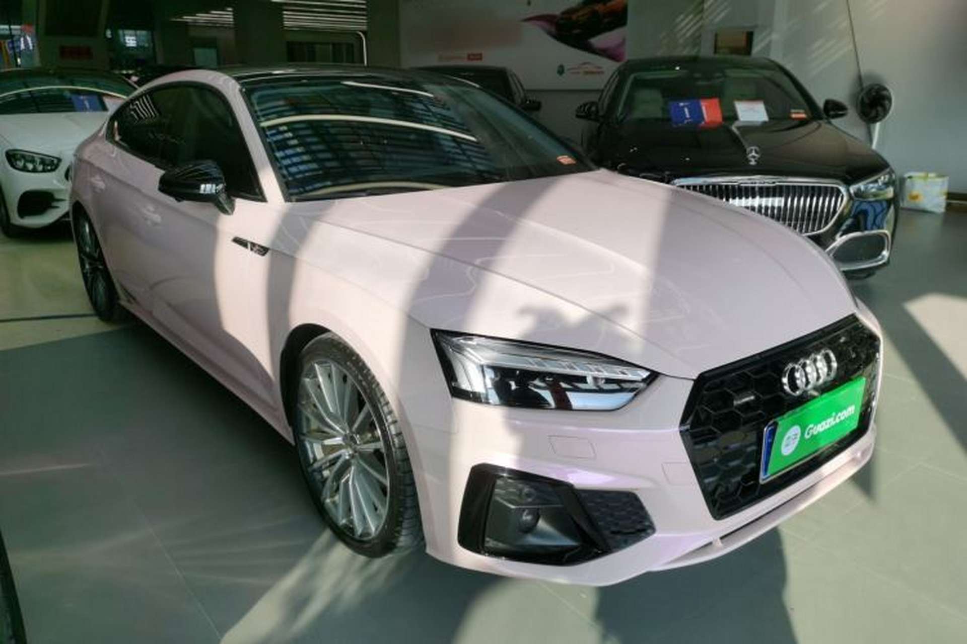 Used Audi A5 2024 Sportback 40 TFSI quattro Luxury Dynamic Model Front Right 45 Deg
