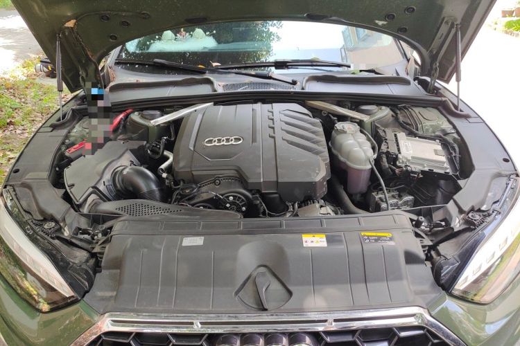 Used Audi A5 2024 Coupe 40 TFSI Fashion Dynamic Model Engine Bay