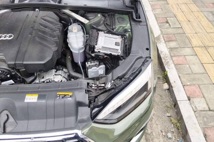 Used Audi A5 2024 Sportback 40 TFSI Fashionable and Dynamic Model Engine Bay Left