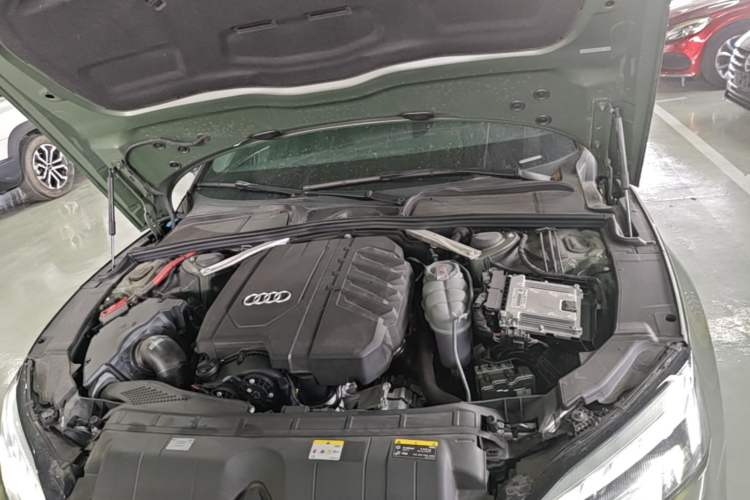 Used Audi A5 2024 Coupe 40 TFSI Fashion Dynamic Model Engine Bay
