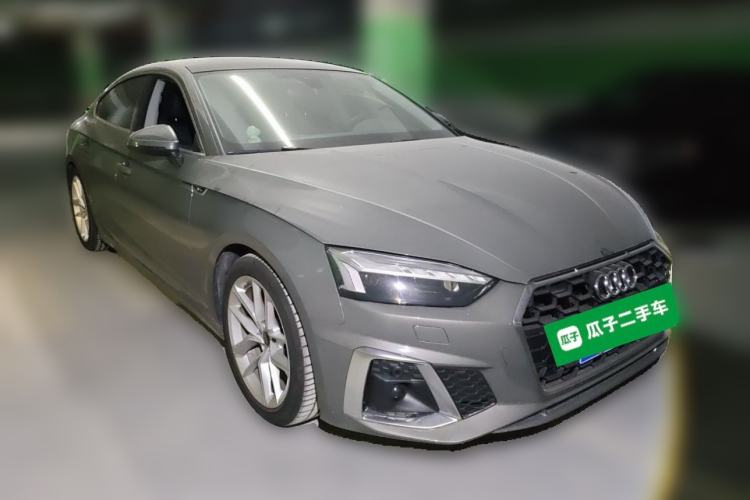Used Audi A5 2024 Sportback 40 TFSI Fashionable and Dynamic Model Front Right 45 Deg