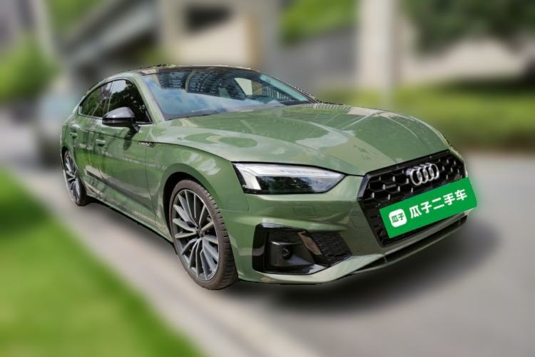 Used Audi A5 2024 Sportback 40 TFSI quattro Luxury Dynamic Model Front Right 45 Deg