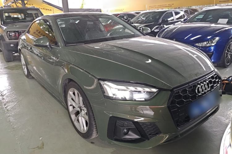 Used Audi A5 2024 Coupe 40 TFSI Fashion Dynamic Model Front Right 45 Deg