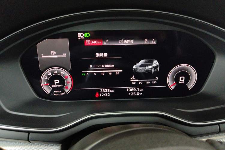Used Audi A5 2024 Sportback 40 TFSI Fashionable and Dynamic Model Instrument Cluster