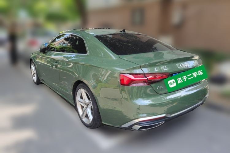 Used Audi A5 2024 Coupe 40 TFSI Fashion Dynamic Model Rear Left 45 Deg