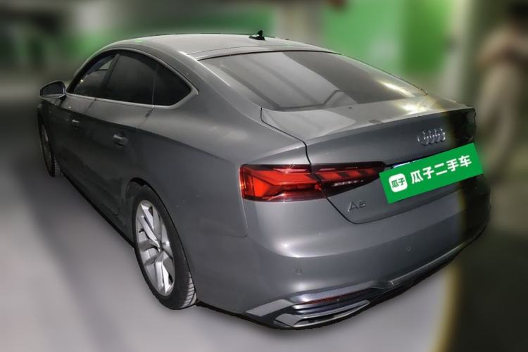 Used Audi A5 2024 Sportback 40 TFSI Fashionable and Dynamic Model Rear Left 45 Deg