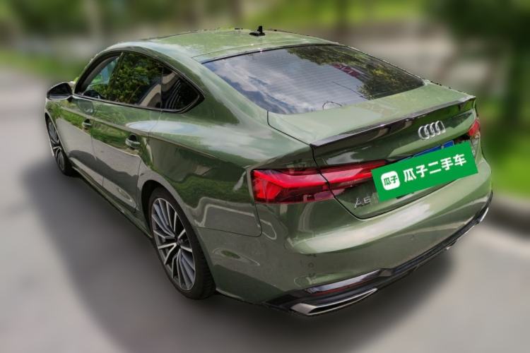 Used Audi A5 2024 Sportback 40 TFSI quattro Luxury Dynamic Model Rear Left 45 Deg
