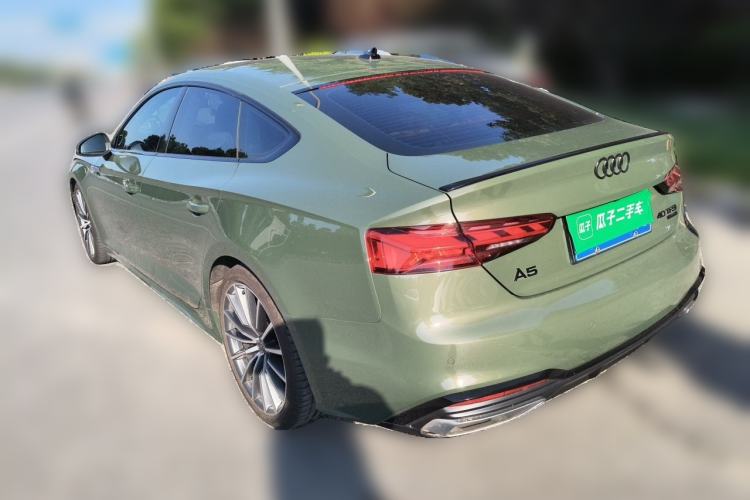 Used Audi A5 2024 Sportback 40 TFSI quattro Luxury Dynamic Model Rear Left 45 Deg