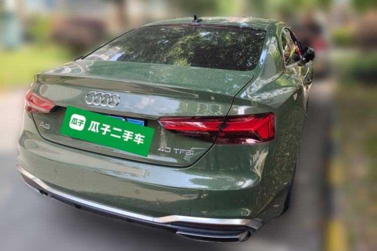 Used Audi A5 2024 Coupe 40 TFSI Fashion Dynamic Model Rear Right 45 Deg