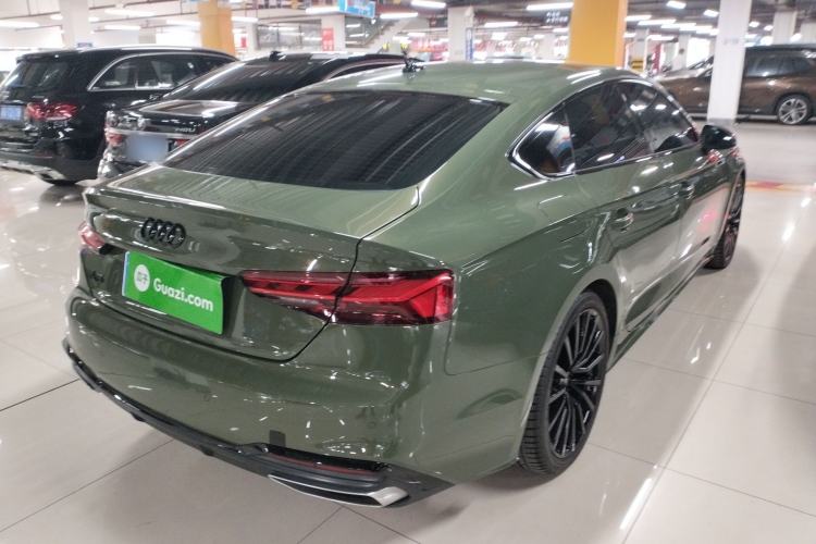 Used Audi A5 2024 Sportback 40 TFSI quattro Luxury Dynamic Model Rear Right 45 Deg