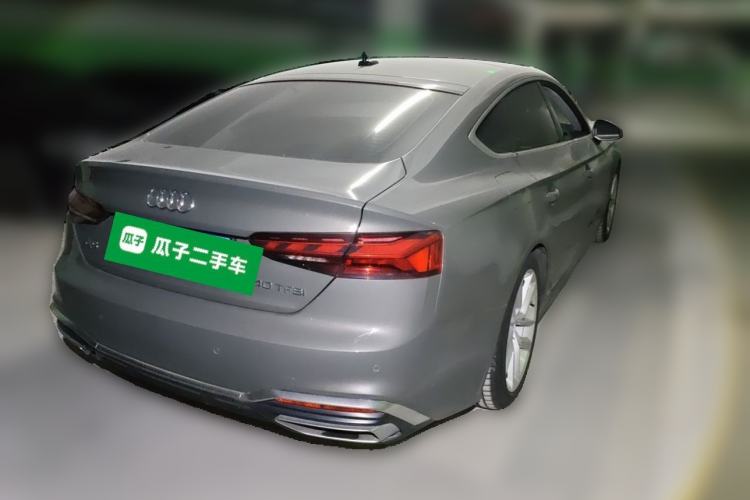 Used Audi A5 2024 Sportback 40 TFSI Fashionable and Dynamic Model Rear Right 45 Deg