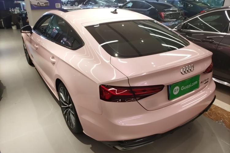 Used Audi A5 2024 Sportback 40 TFSI quattro Luxury Dynamic Model Rear Left 45 Deg