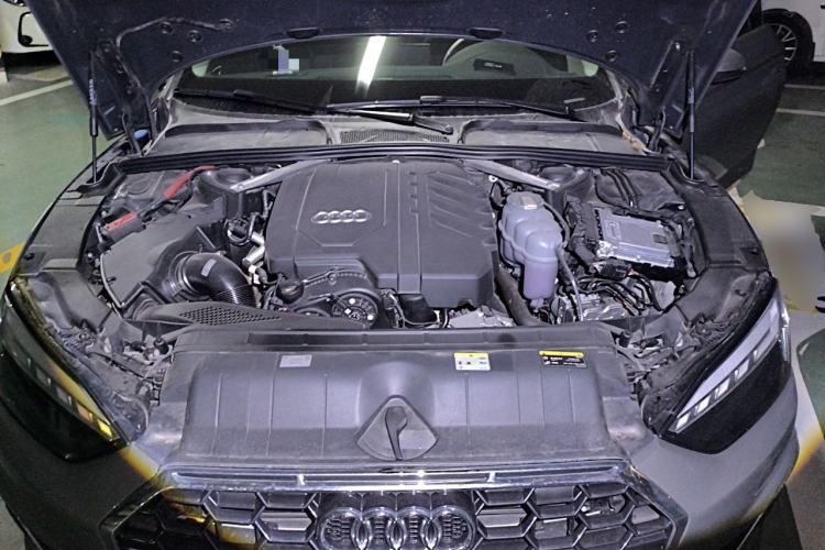 Used Audi A5 2024 Coupe 40 TFSI Fashion Dynamic Model Engine Bay