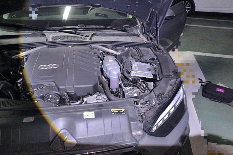 Used Audi A5 2024 Coupe 40 TFSI Fashion Dynamic Model Engine Bay Left