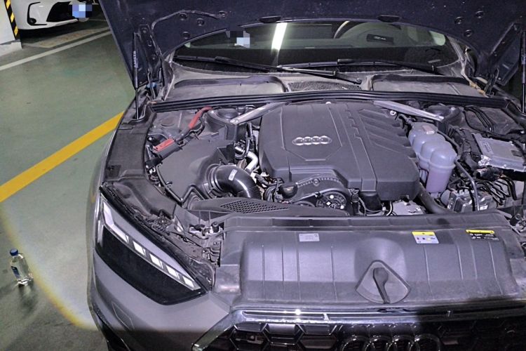 Used Audi A5 2024 Coupe 40 TFSI Fashion Dynamic Model Engine Bay Right