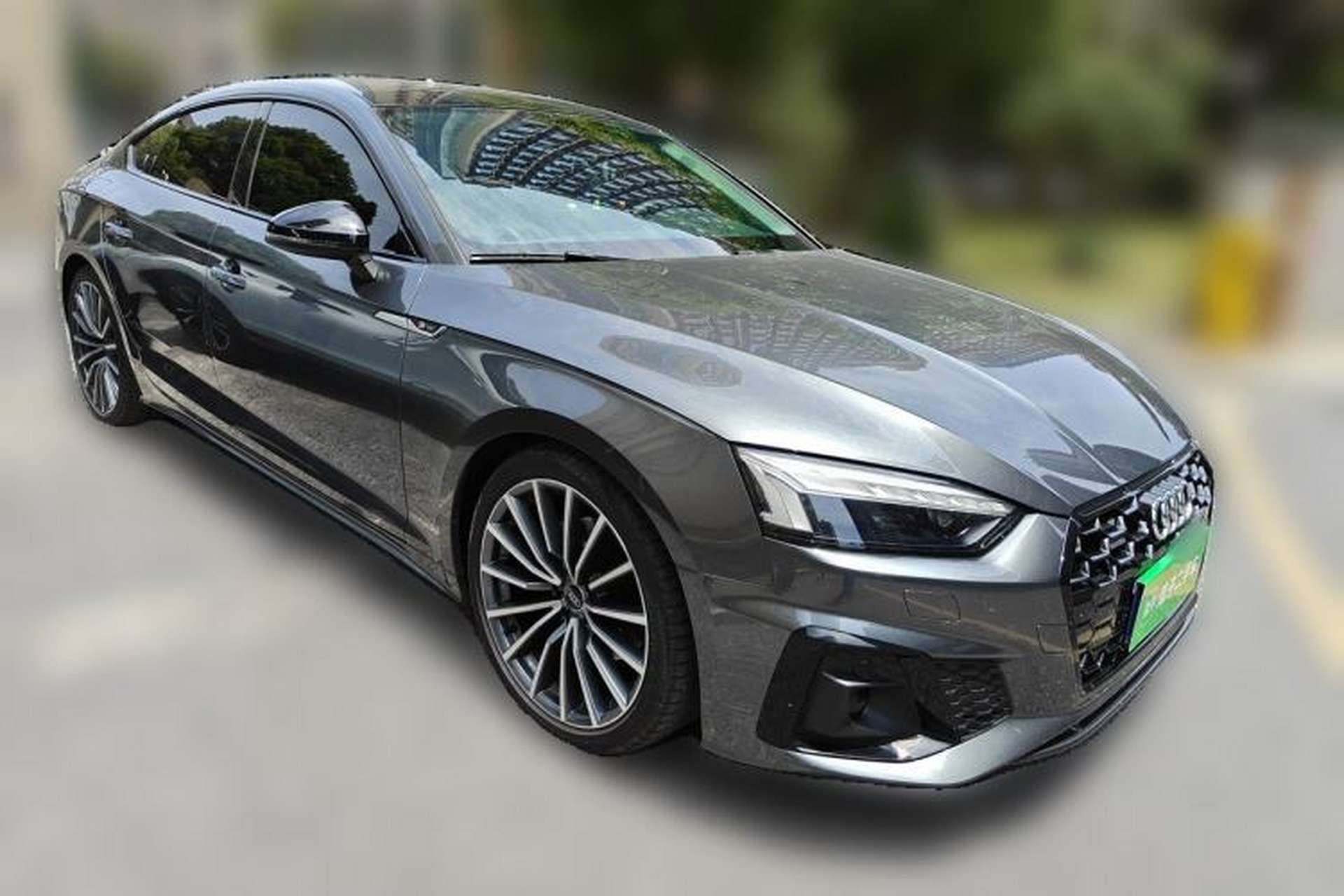 Used Audi A5 2024 Sportback 40 TFSI quattro Luxury Dynamic Model Front Right 45 Deg