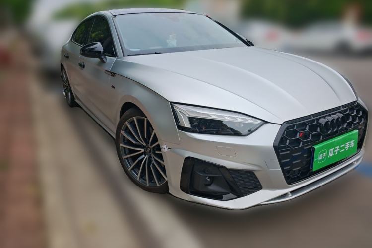 Used Audi A5 2024 Sportback 40 TFSI quattro Luxury Dynamic Model Front Right 45 Deg