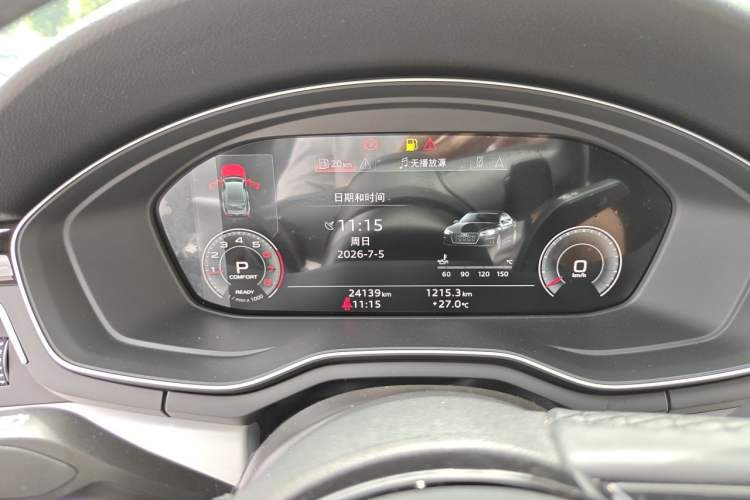 Used Audi A5 2024 Sportback 40 TFSI quattro Luxury Dynamic Model Instrument Cluster