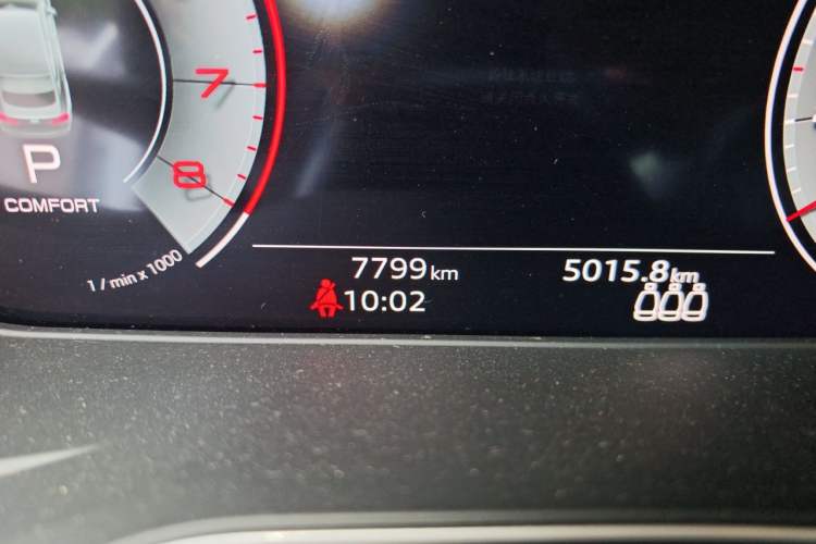 Used Audi A5 2024 Sportback 40 TFSI quattro Luxury Dynamic Model Odometer Close Up