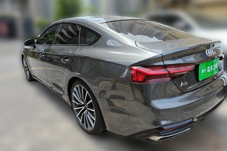 Used Audi A5 2024 Sportback 40 TFSI quattro Luxury Dynamic Model Rear Left 45 Deg