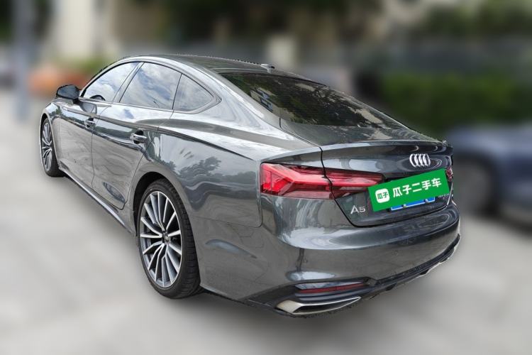 Used Audi A5 2024 Sportback 40 TFSI quattro Luxury Dynamic Model Rear Left 45 Deg