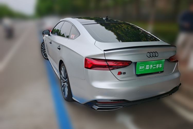 Used Audi A5 2024 Sportback 40 TFSI quattro Luxury Dynamic Model Rear Left 45 Deg