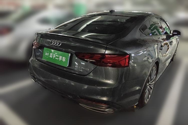 Used Audi A5 2024 Sportback 40 TFSI quattro Luxury Dynamic Model Rear Right 45 Deg