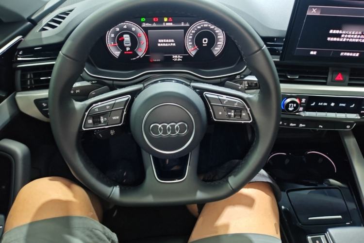 Used Audi A5 2024 Coupe 40 TFSI Fashion Dynamic Model Steering Wheel