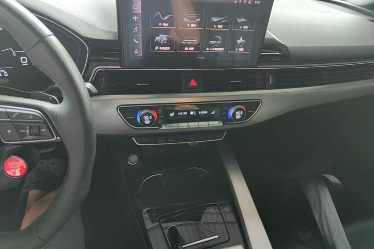 Used Audi A5 2024 Cabriolet 40 TFSI Fashionable and Dynamic Model Audio And AC Panel