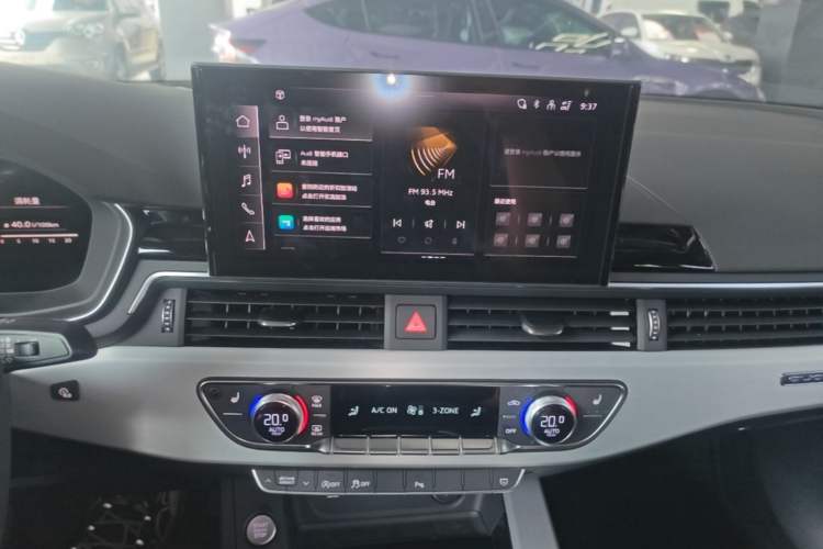 Used Audi A5 2024 Sportback 40 TFSI quattro Luxury Dynamic Model Audio And AC Panel