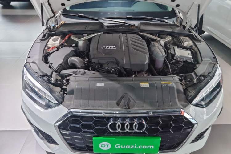 Used Audi A5 2024 Coupe 40 TFSI Fashion Dynamic Model Engine Bay