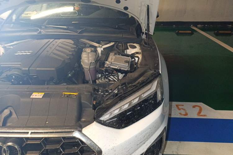 Used Audi A5 2024 Sportback 40 TFSI Fashionable and Dynamic Model Engine Bay Left