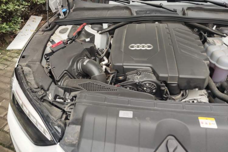 Used Audi A5 2024 Cabriolet 40 TFSI Fashionable and Dynamic Model Engine Bay Right