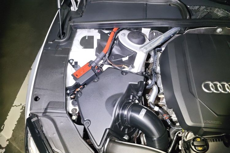 Used Audi A5 2024 Coupe 40 TFSI Fashion Dynamic Model Engine Bay Right