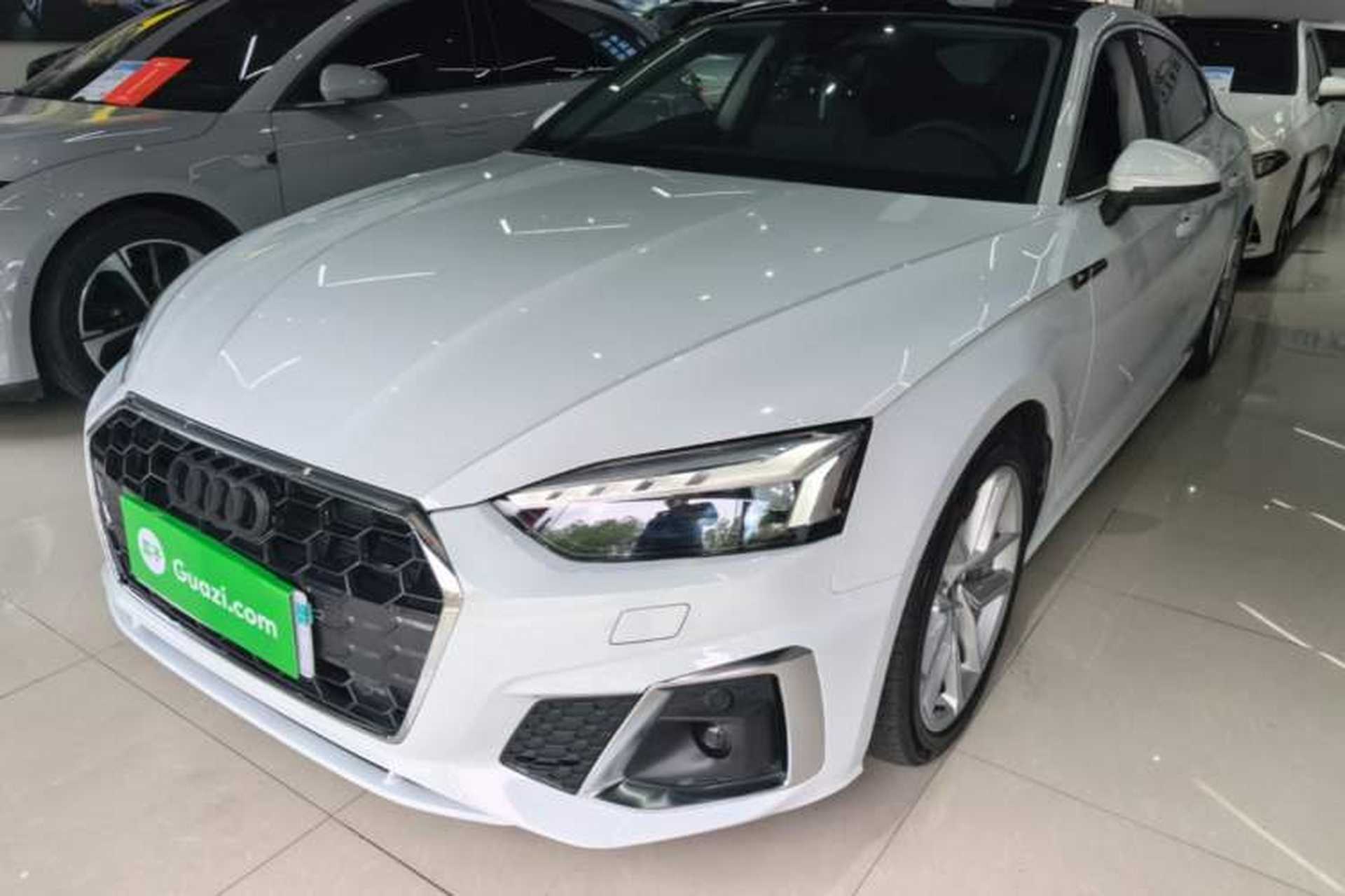 Used Audi A5 2024 Sportback 40 TFSI Fashionable and Dynamic Model Front Left 45 Deg