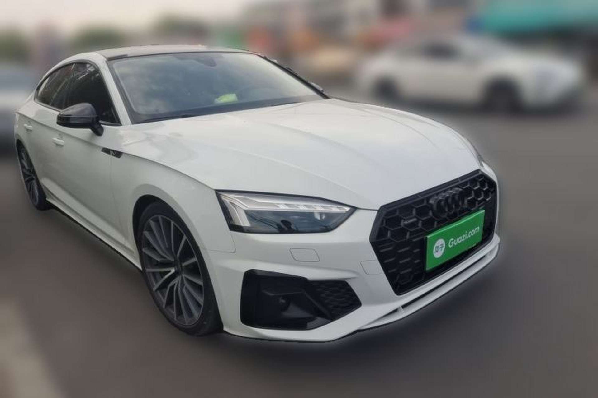Used Audi A5 2024 Sportback 40 TFSI quattro Luxury Dynamic Model Front Right 45 Deg