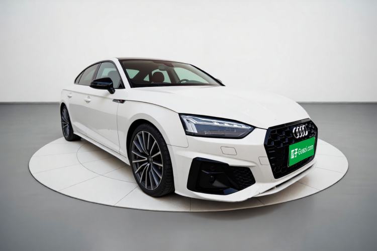 Used Audi A5 2024 Sportback 40 TFSI quattro Luxury Dynamic Model Front Right 45 Deg