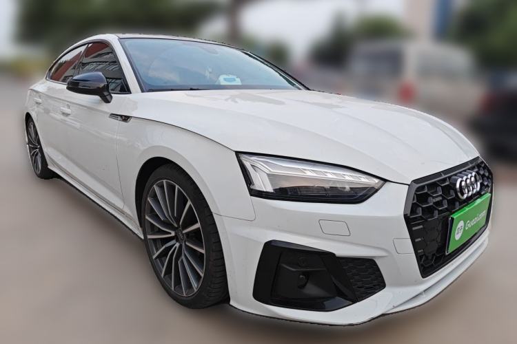 Used Audi A5 2024 Sportback 40 TFSI quattro Luxury Dynamic Model Front Right 45 Deg