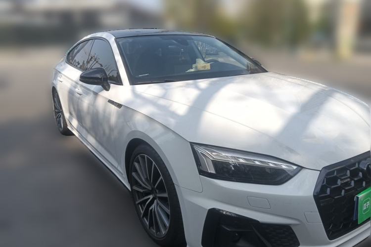 Used Audi A5 2024 Sportback 40 TFSI quattro Luxury Dynamic Model Front Right 45 Deg