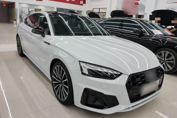 Used Audi A5 2024 Sportback 40 TFSI quattro Luxury Dynamic Model Front Right 45 Deg