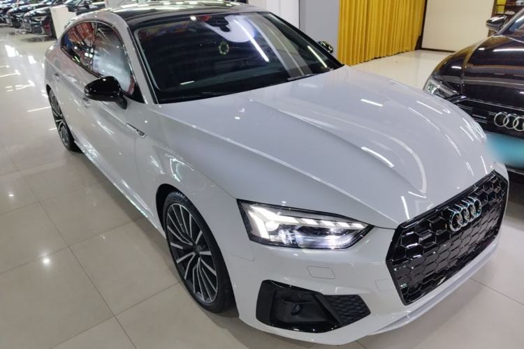Used Audi A5 2024 Sportback 40 TFSI quattro Luxury Dynamic Model Front Right 45 Deg