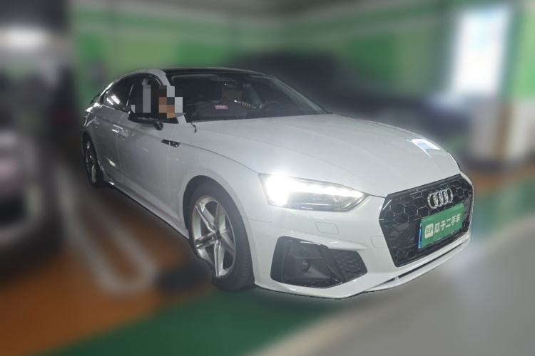 Used Audi A5 2024 Sportback 40 TFSI Fashionable and Dynamic Model Front Right 45 Deg