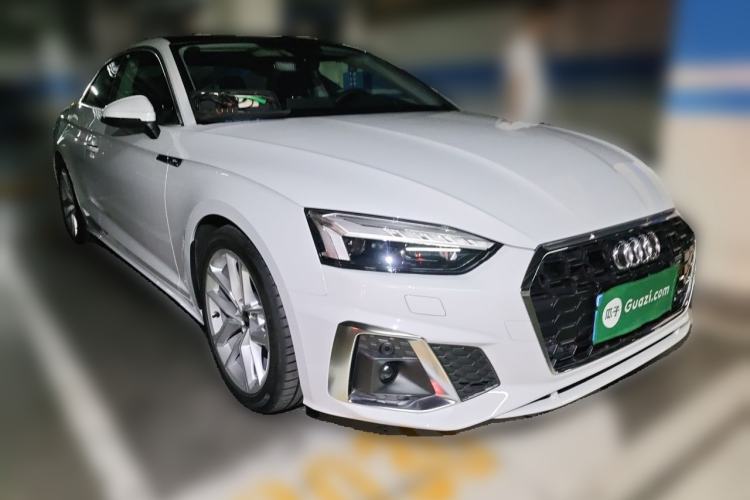 Used Audi A5 2024 Coupe 40 TFSI Fashion Dynamic Model Front Right 45 Deg
