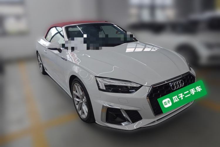 Used Audi A5 2024 Cabriolet 40 TFSI Fashionable and Dynamic Model Front Right 45 Deg
